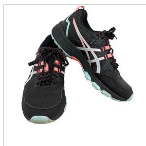 Asics Gel Venture 8 Black Running Sneakers Women’s Size 7.5
